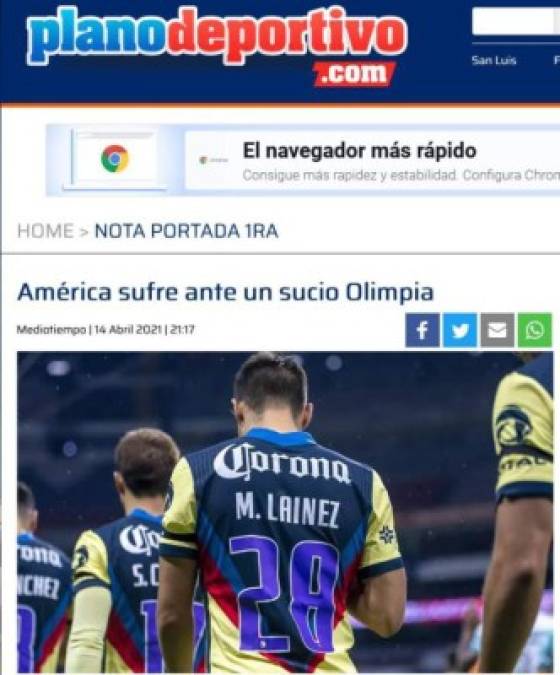 Juego sucio y violento: Esto dice la prensa internacional sobre el juego de Olimpia ante el América