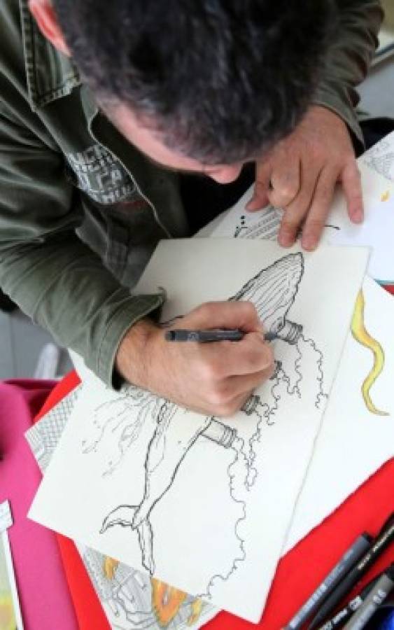 Honduras: Muestra de ilustración en el festival de cortos