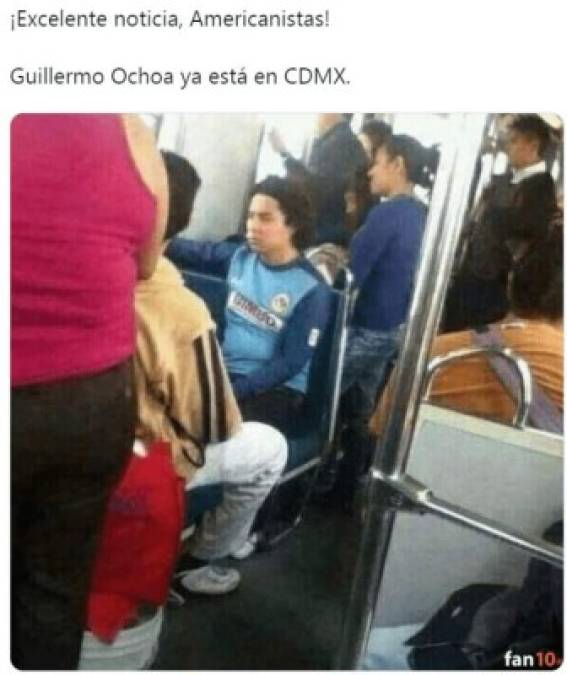 Memo Ochoa regresa al América y usuarios aprovechan para dedicarle divertidos memes