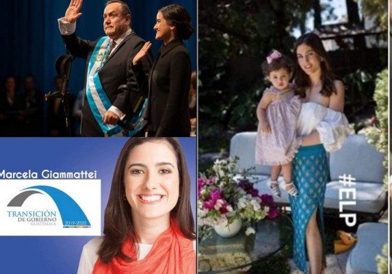 Ana Marcela Giammattei, la bella hija del presidente de Guatemala