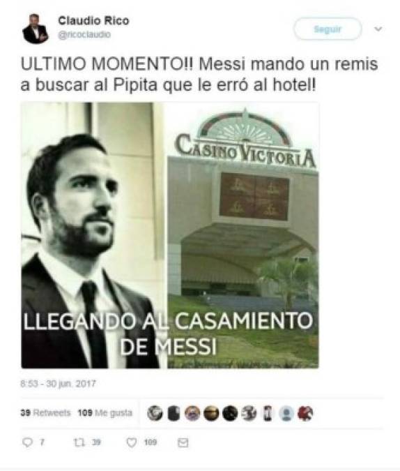 Termina la boda de Messi y Antonella... ¡Y llegan los memes!