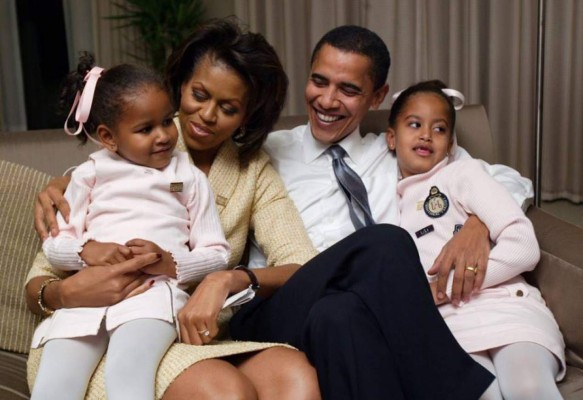 El notable cambio físico de Sasha, la hija menor de Michelle y Barack Obama