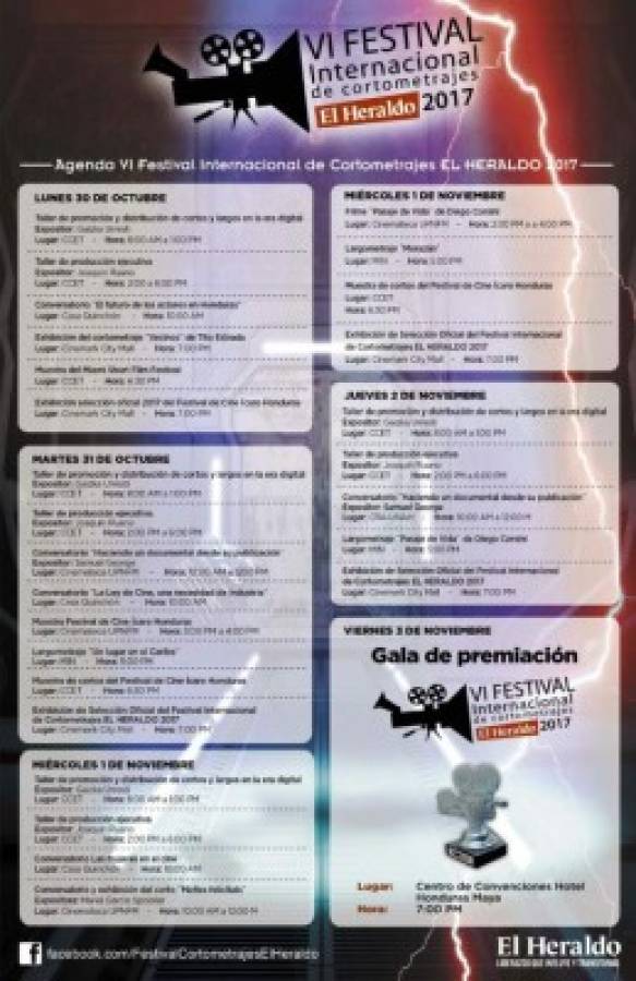 Esta es la programación del VI Festival.