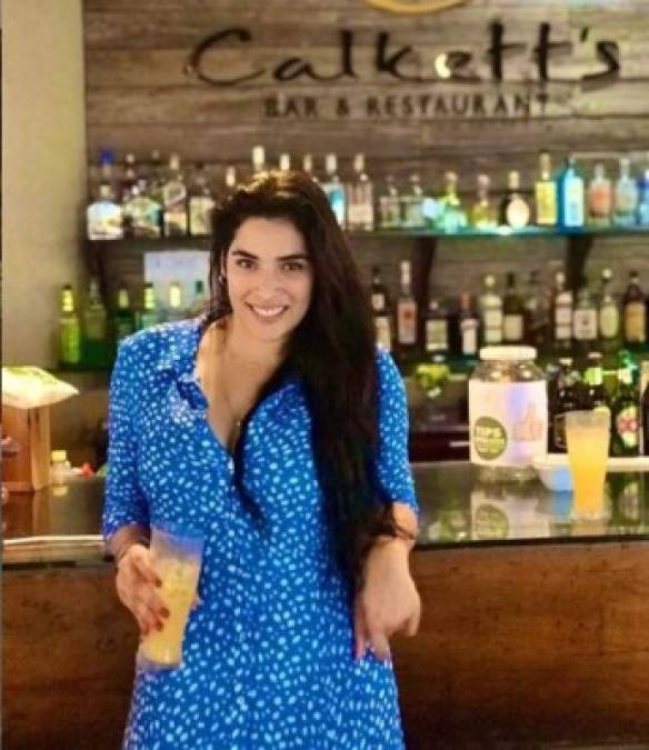 FOTOS: Así fueron las vacaciones de Carolina Lanza en Roatán