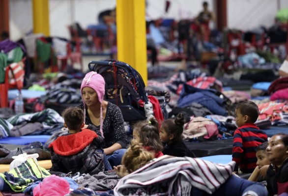 FOTOS: Así viven los migrantes de la caravana que solicitaron visa humanitaria en México