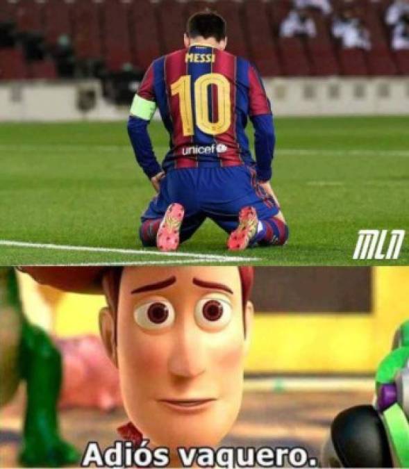 La salida de Messi del Barcelona provocó estos divertidos memes en las redes sociales