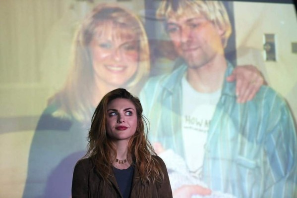 Así es Frances Bean Cobain, la única hija del líder de Nirvana, Kurt Cobain