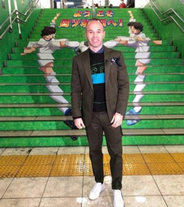 Así transcurre la vida de Andrés Iniesta en Japón tras un año de haber dejado al Barcelona