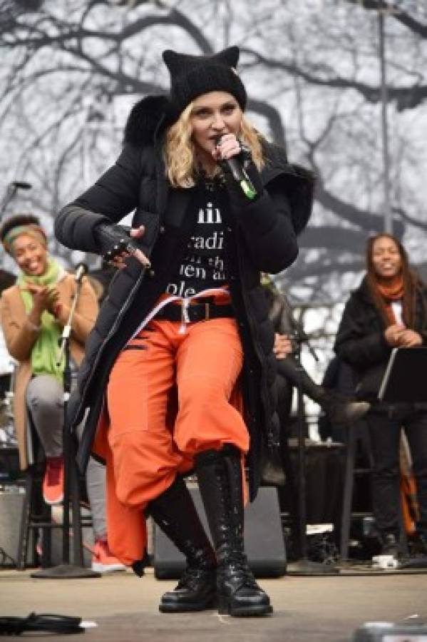 Así fue el discurso de Madonna en la Marcha de las Mujeres en Washington