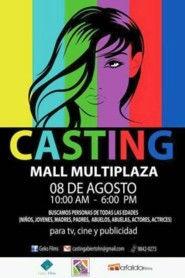 Casting en el mall Multiplaza