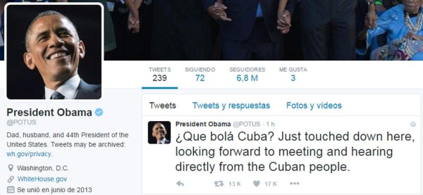 La histórica llegada de Barack Obama a Cuba