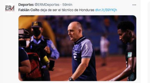 Así reaccionó la prensa internacional tras la separación de Coito de la Selección de Honduras