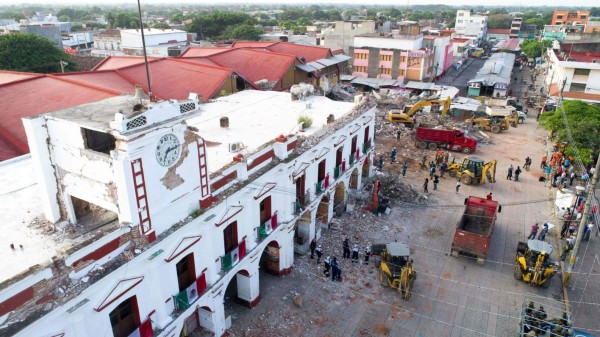 Las imágenes no vistas del terremoto de 8.2 en México