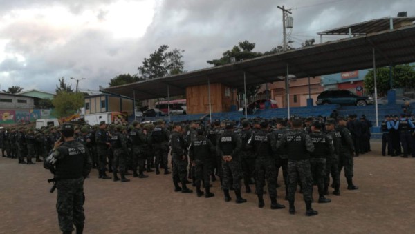 FOTOS: Así ejecutan la 'Operación Confianza' en cuatro departamentos de Honduras