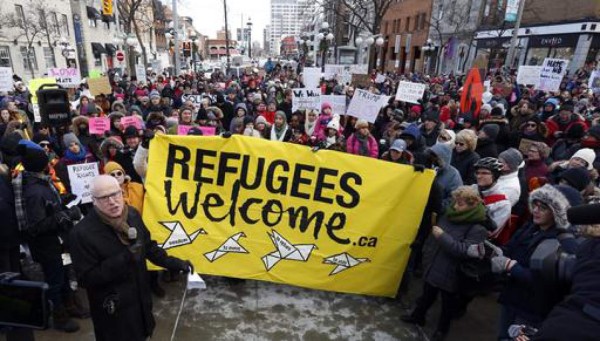Jornada de protestas contra decreto antiinmigrantes de Trump
