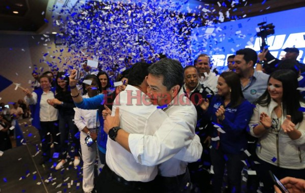 En imágenes: Los dos triunfos de Juan Orlando Hernández como presidente de Honduras