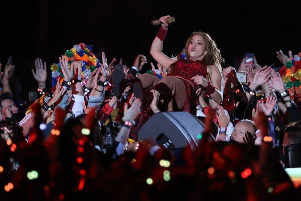 FOTOS: Así fue la presentación de Shakira durante el halftime del Super Bowl LIV