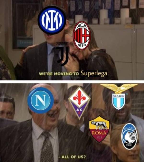 Superliga Europea deja imperdibles memes