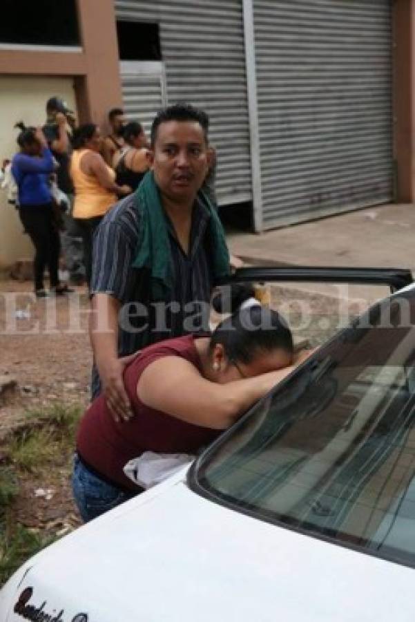Reclaman los cuerpo de tres de las cinco personas muertas en la residencial Honduras