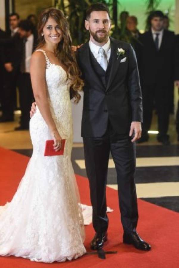 La tierna foto de Thiago, hijo de Leo Messi y Antonella Rocuzzo, en la boda