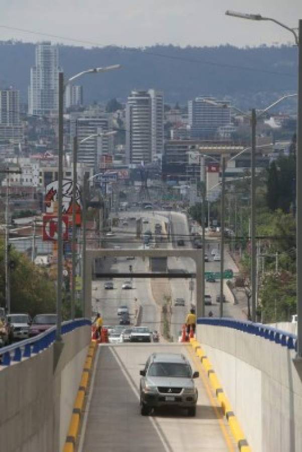Habilitados dos nuevos túneles en Tegucigalpa