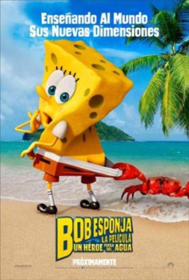 Bob Esponja: un héroe fuera del agua