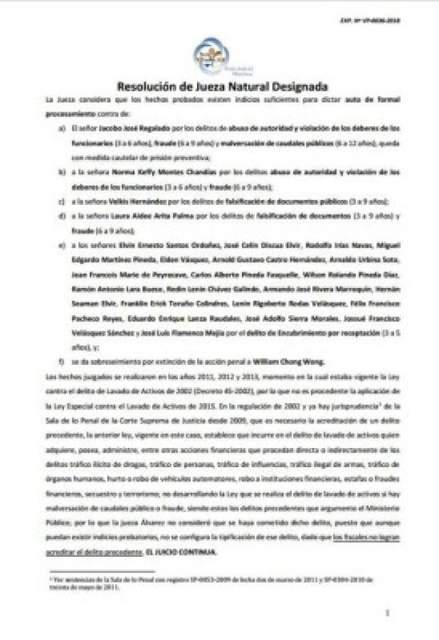 Ministerio Público anuncia recursos contra fallo en caso Pandora