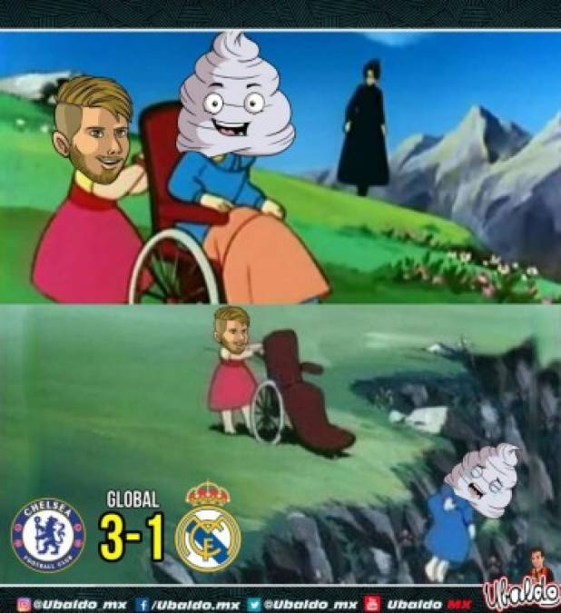 Memes destrozan al Real Madrid tras eliminación ante el Chelsea en la Champions