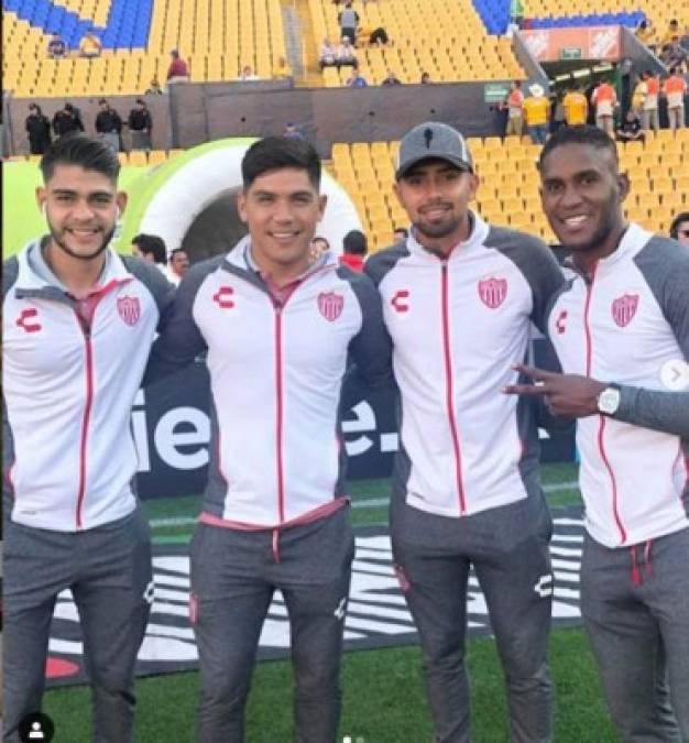 Los mejores recuerdos del hondureño Brayan Beckeles en el Necaxa de México