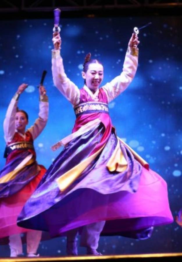 Corea brilló con su espectáculo de danza