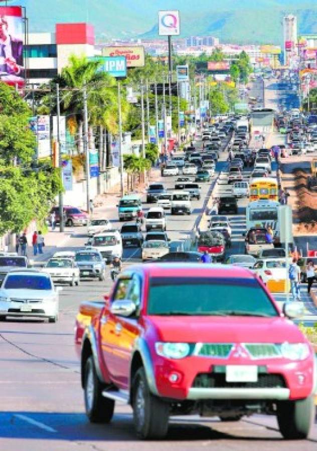 En Honduras hay un vehículo por cada seis personas, según estudio