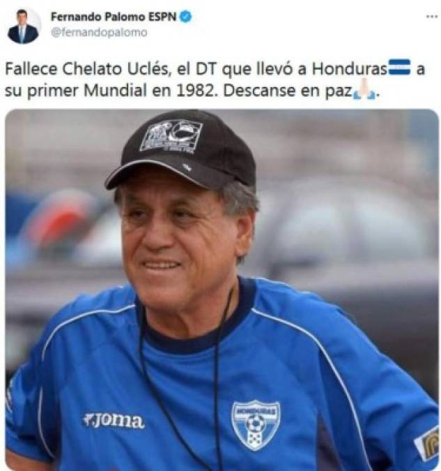 Legendario e histórico: el mundo lamenta la muerte de Chelato Uclés