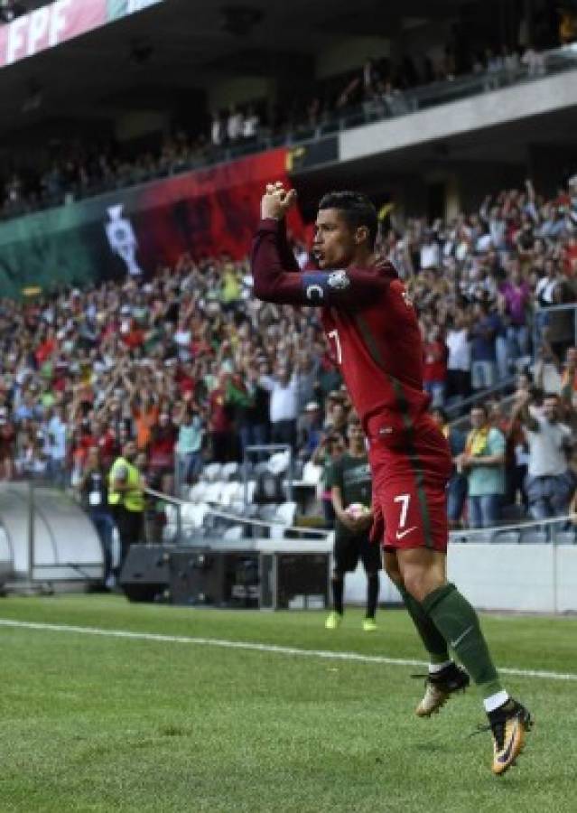 Portugal gana 5-1 a Islas Feroe con un triplete de Cristiano Ronaldo