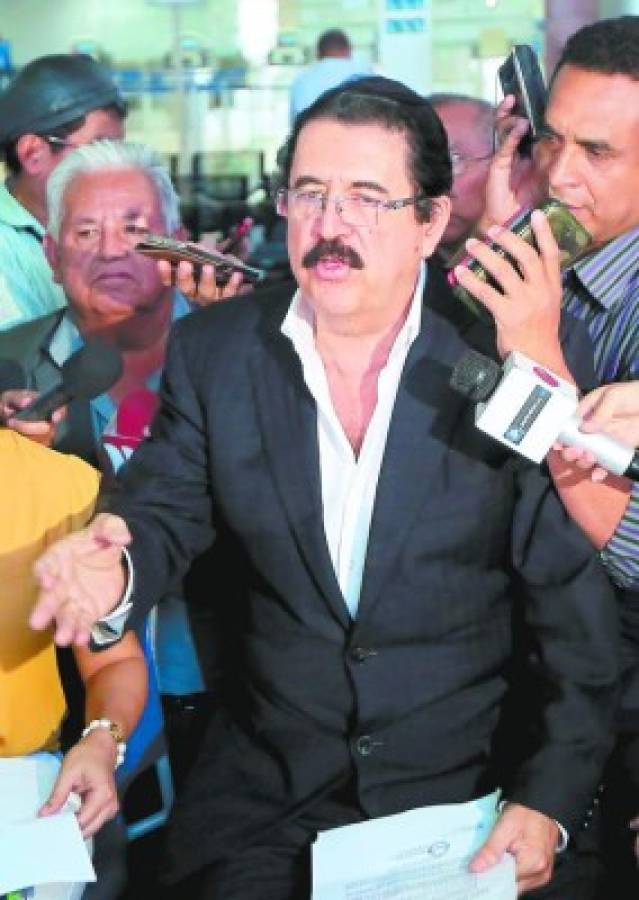 Manuel Zelaya le da la bienvenida a 'rectificación” del Partido Nacional