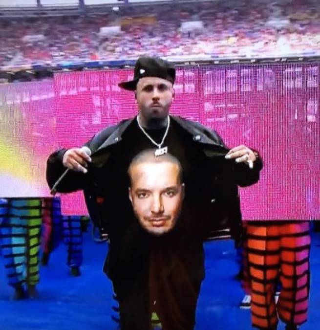 Nicky Jam es protagonista de memes al cantar en la final de Rusia 2018