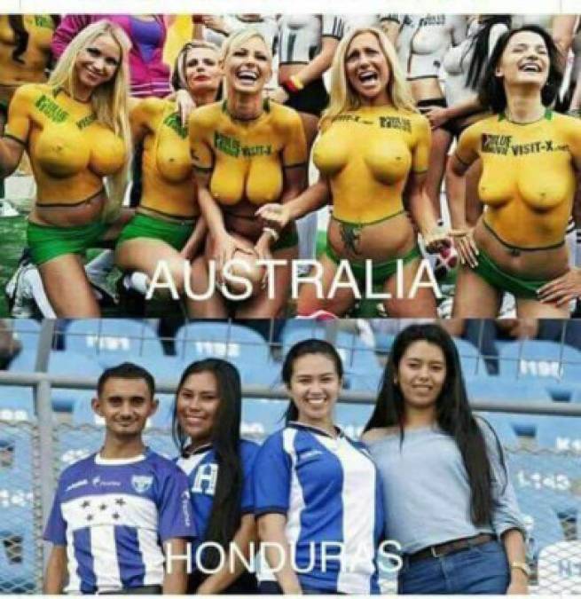 Los mejores memes previo al partido de Honduras ante Australia