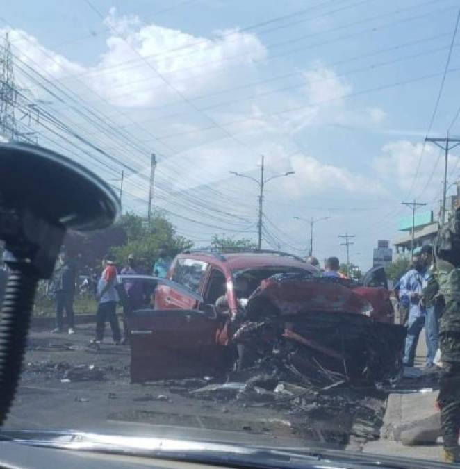 Tres personas muertas y daños incuantificables: así fue el choque en el anillo periférico