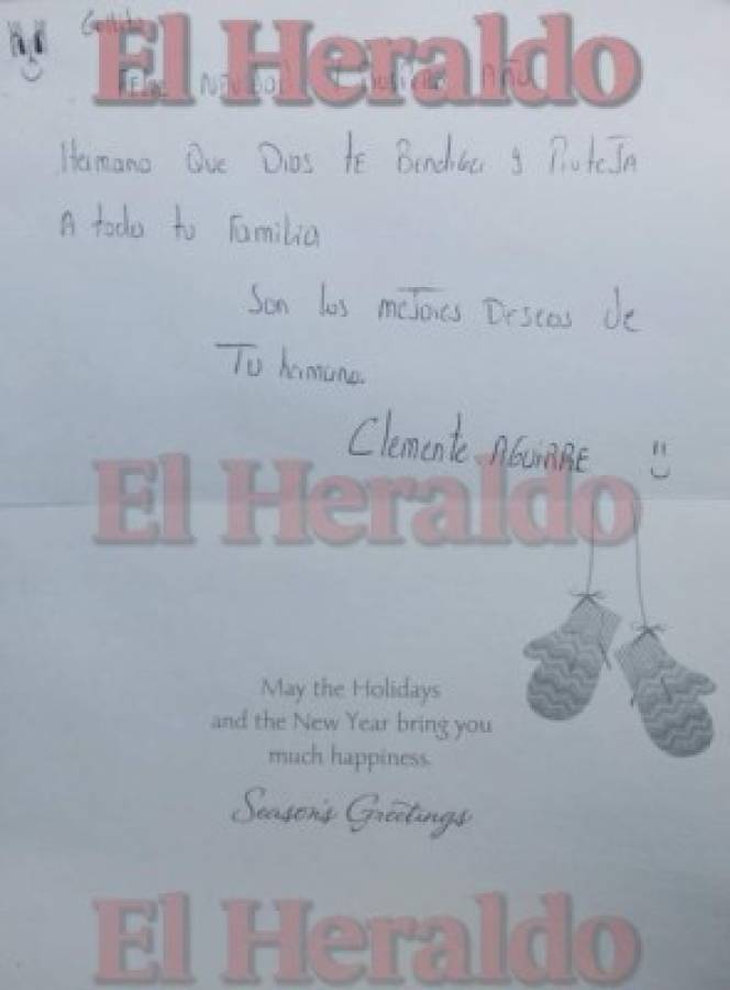Las cartas que escribía el hondureño Clemente Javier Aguirre desde el corredor de la muerte en Estados Unidos