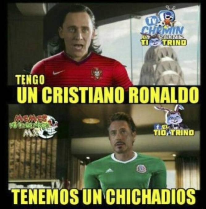 Los mejores memes tras el pitazo final entre México y Portugal