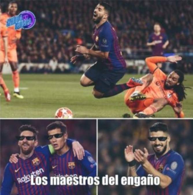 Los mejores memes de la goleada del Barcelona al Lyon en la Champions League