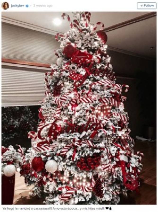 ¿Cómo decoran los famosos sus árboles de Navidad?