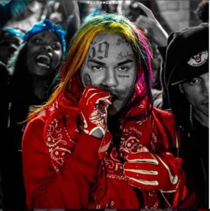 Armas, dinero y drogas, las fotos de 6ix9ine de sus redes sociales