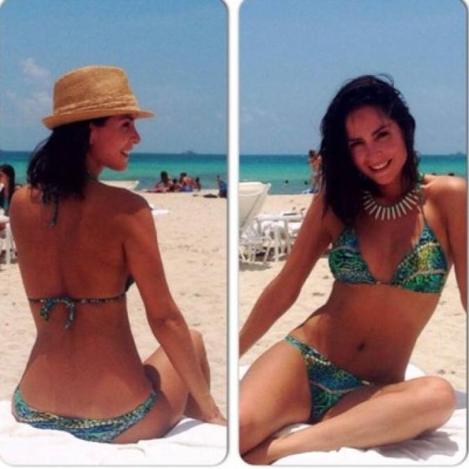 Los diez 'bikinazos” de la actriz colombiana Carmen Villalobos