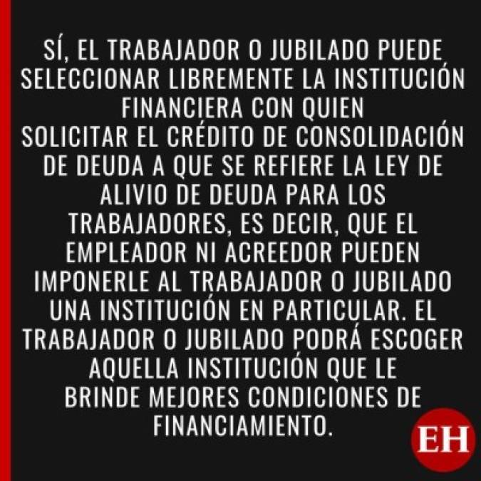 10 preguntas y 10 respuestas clave sobre la Ley de Alivio de Deuda