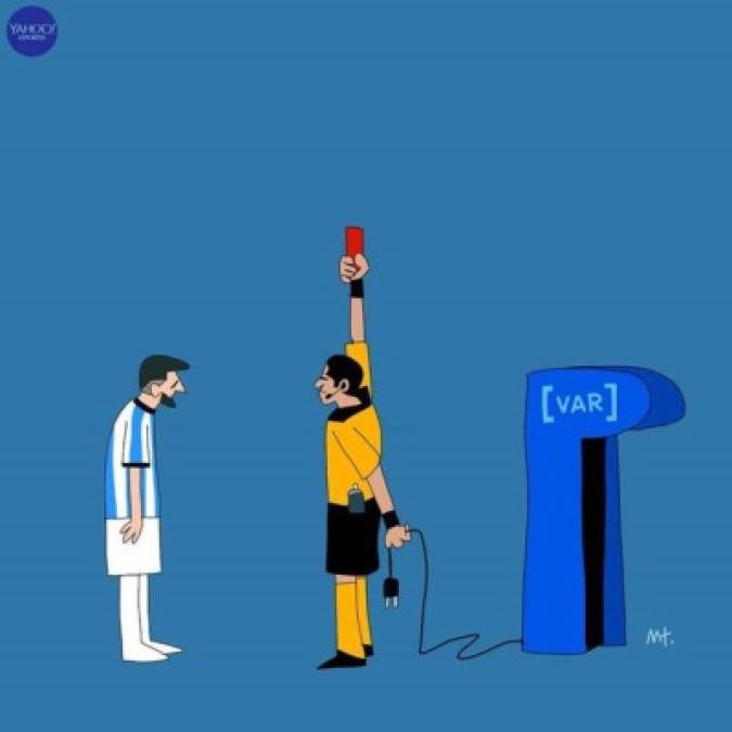 Messi es víctima de memes tras ser expulsado en el partido Argentina vs Chile en Copa América