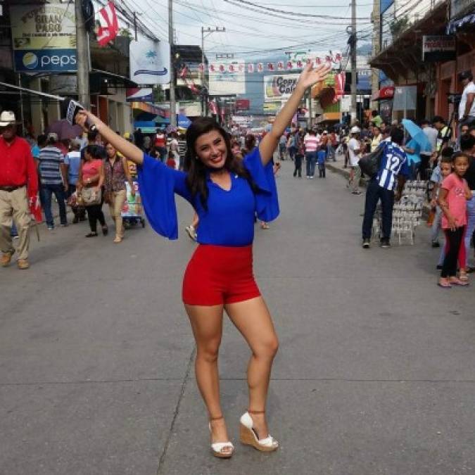 Fotos: Así viven el Feriado Morazánico estas famosas hondureñas