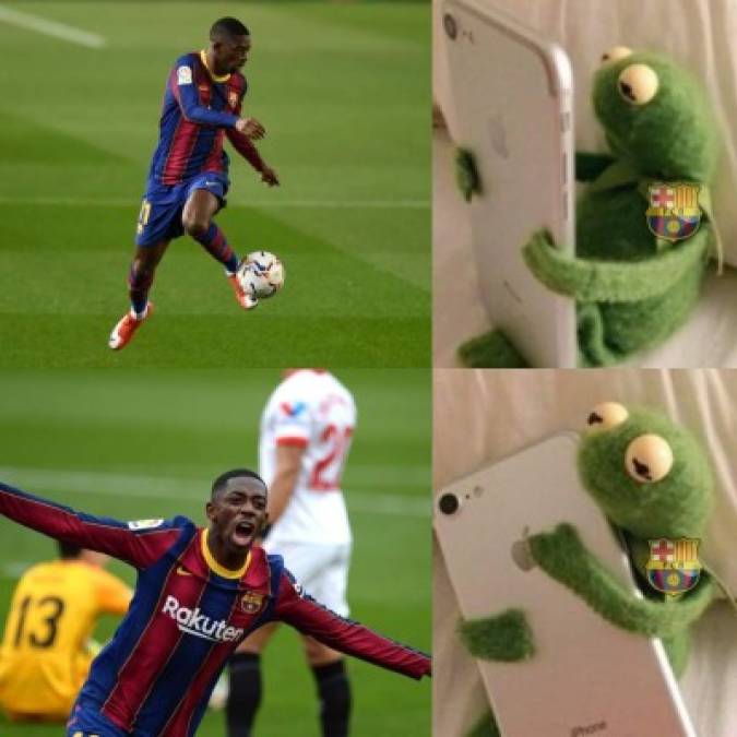 Los divertidos memes que dejó la dramática remontada del Barcelona ante el Sevilla