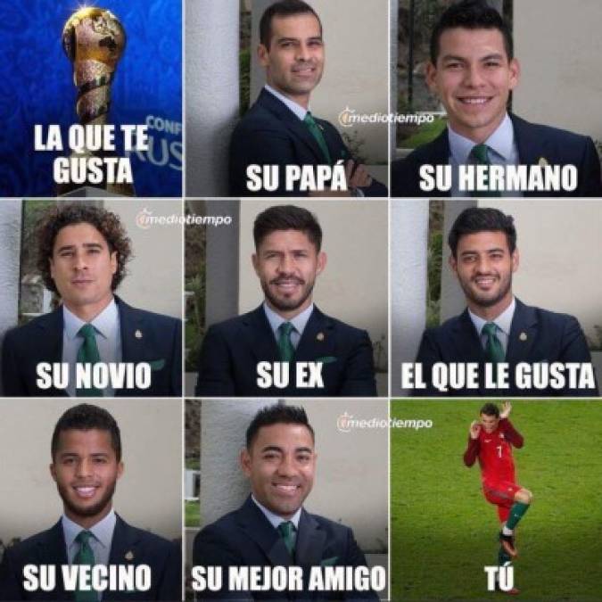 Los mejores memes tras el pitazo final entre México y Portugal