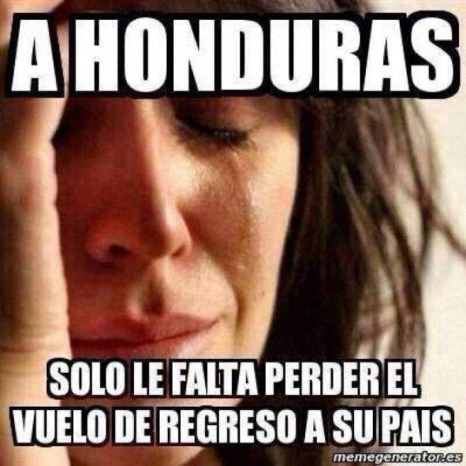 Decepción y enojo, los memes que dejó la derrota de Honduras ante Costa Rica