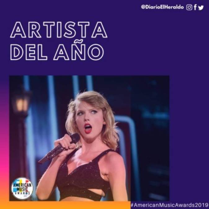 Lista de ganadores de los American Music Awards 2019